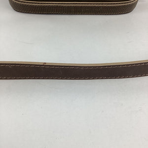 Brown Leather Trotteur Crossbody L23072905