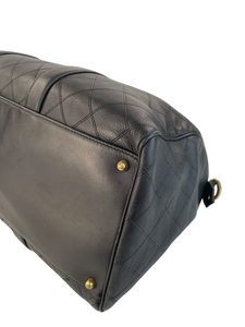 Black Lambskin Duffle Bag C23072358 ESG