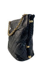 Load image into Gallery viewer, Black Rope Chain Hobo C23071390 ESG