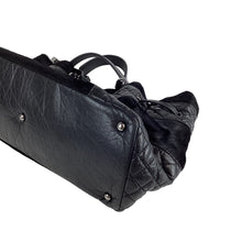 Load image into Gallery viewer, Black Matelesse Drawstring Chain Bag C23100119 ESG