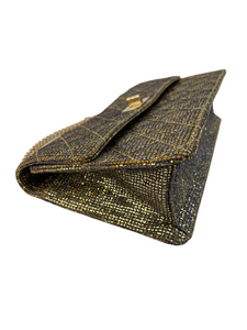 Gold Glitter Shoulder Bag C23071955 ESG