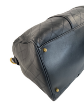 Load image into Gallery viewer, Black Lambskin Duffle Bag C23072358 ESG