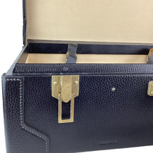 Load image into Gallery viewer, Black Calfskin Hardcase Trunk H23110322
