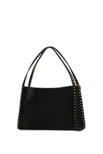Load image into Gallery viewer, Rebecca Minkoff Dylan Studded Shoulder Bag - Black