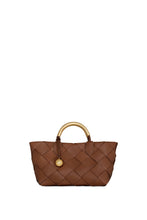 Load image into Gallery viewer, Rebecca Minkoff FRANKIE WOVEN MINI TOTE