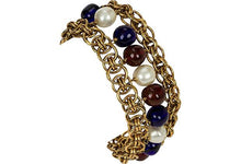 Load image into Gallery viewer, CHANEL 1970s Gripoix Bracelet